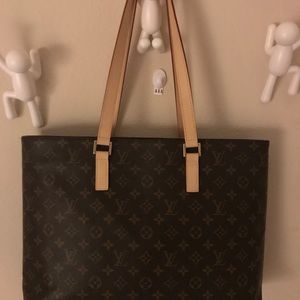Authentic Louis Vuitton Brown Monogram Luco Tote